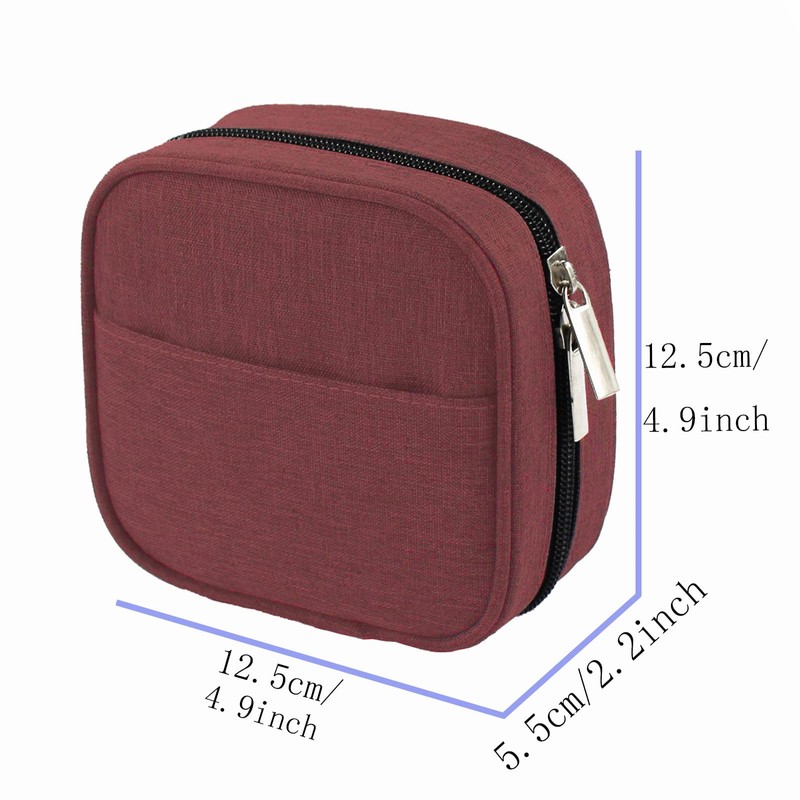 Ruyosn Cable Organiser Bag Waterproof Small Cable Bag Mouse Pocket