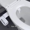 Hibbent Non-Electric Mechanical Bidet Flash Water Toilet Seat Attachment Spray