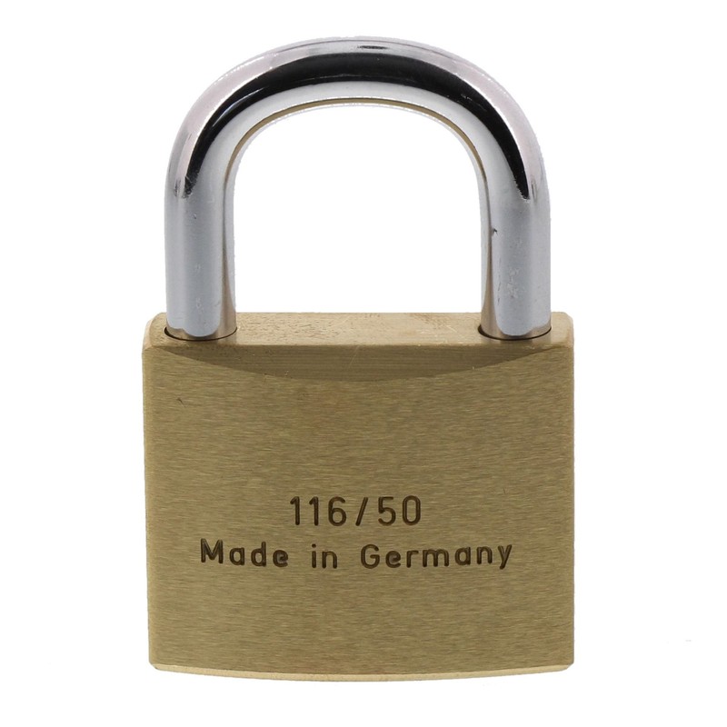 BURG WÄCHTER 116 50真鍮南京錠50 mm