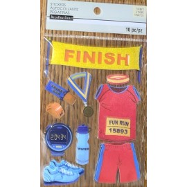 Recollections | Stickers | Run Finish | Protein Sports | Whistle Water Bottle