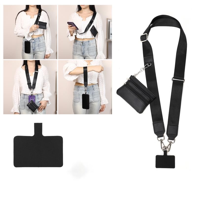 Clip and Go Strap For Phone With Wallet Crossbody, Phone