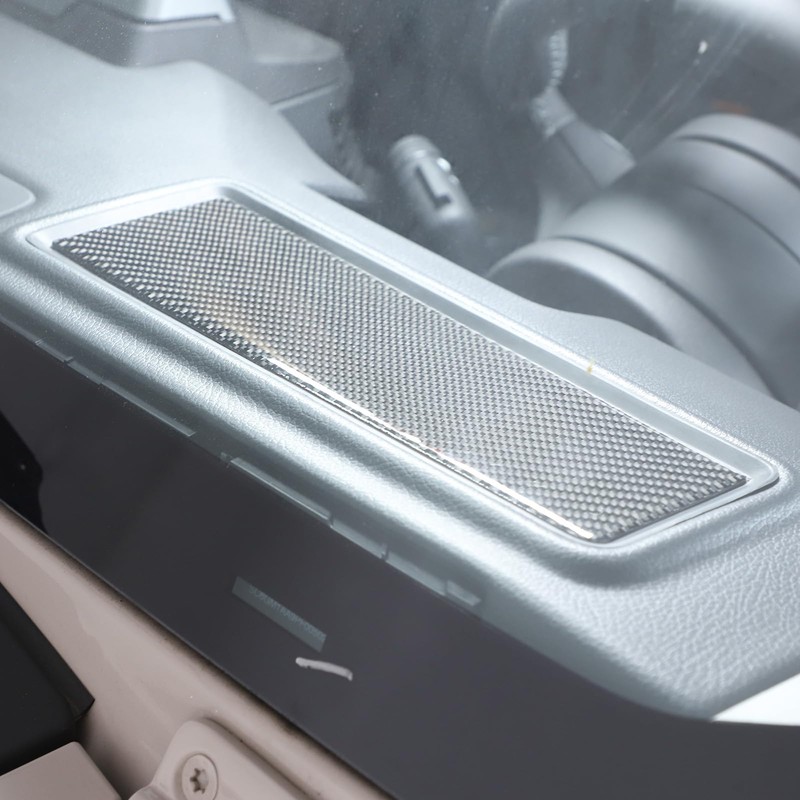 Hudiriy Soft Carbon Fiber Dashboard Storage Box Panel Trim Cover