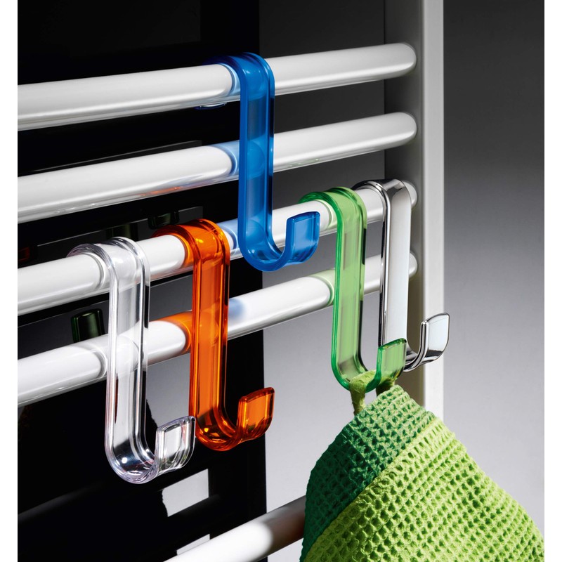 Gedy - CROCHET RADIATEUR ORANGE TRANSPARENT - Gedy - G-2025P400900