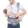 Baby Hip Carrier with Foldable Seat 180゜ Up-Down for Infant,Adjustable