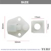 TERF® Peglock Style Cupboard Cabinet Door Catch White Nylon Spring