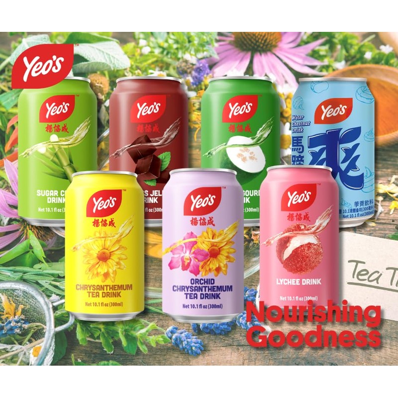 Yeo’s Soymilk Drink 10.1 fl oz (300ml) – Plant-Based Goodness