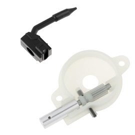OTOTEC Oil Pump + Oil Hose Compatible with Husqvarna 36 41 136 137 141 142 Chainsaws