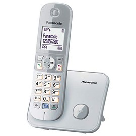 Panasonic KX-TG6811GS DECT Telephone 120 Input Caller ID Silver