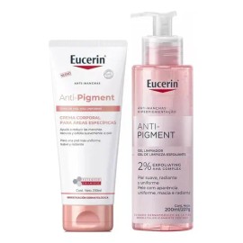 Kit Eucerin Anti-pigment Crema Corporal  Gel Limpiador                                                                                                