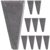 TOVINANNA Strong Axe Wedge Reinforcement Carbon Steel 10pcs Hammer Wedge