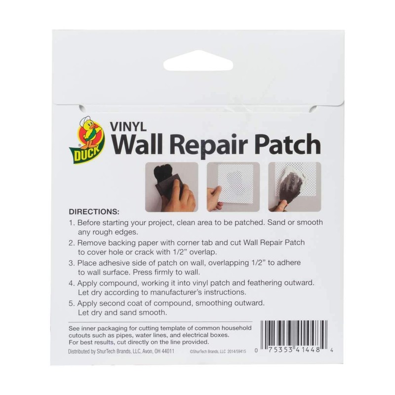 5"x5" PVC Wall Patch # 284711