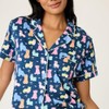 P.J. Salvage Women's Whimsy PJ Set, Navy