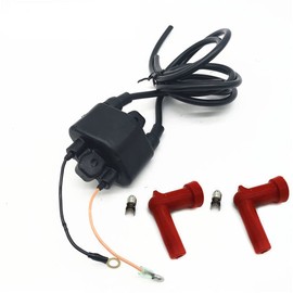 OMGparts 67F-85570-00-00 Ignition Coil For Yamaha 75 80 90 100 HP Outboard 1999-2004 4-Stroke 4 Cylinder F75 F80 F90 F100
