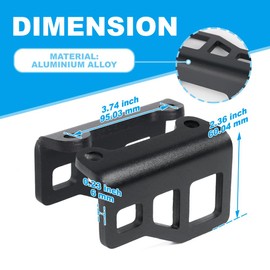 Mantt Motorcycle Rear Passenger Foot Peg Footrest Blanking Block Off Plates Fit for Tenere 700 / XTZ690 2024-2019 T7 Hook Bracket Passenger Peg Holes Cover Plate Foot Peg Removal Plate