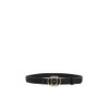 ONLY Women's Onlrasmi Faux Leather Jeans Belt Noos Belt, Black