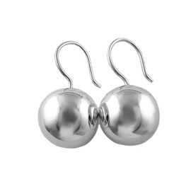925 Silver Ball Bead Earrings