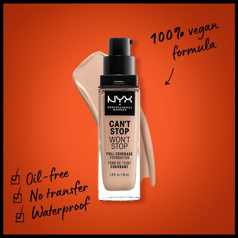 NYX Professional Makeup NYX Can't Stop Won't Stop Full Coverage