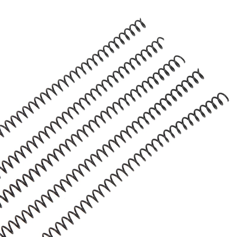 100PCS Spiral Binding Coils 48 Loops 4:1 Pitch A4 Paper