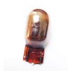 585 WY21W Chrome Amber Indicator Capless Wedge Bulbs (Twin Pack)