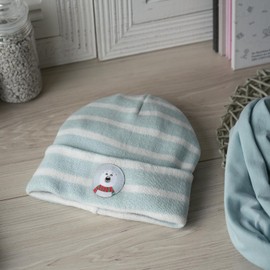 GRUSS & CO Magic Hat with Motif, Pressed Shape, Colourful, Striped, 3-7 Years, blue