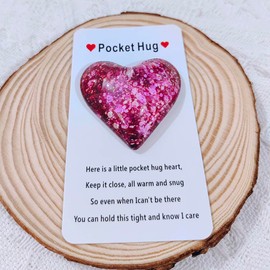 RFTWXHPN Anniversary & Birthday Pocket Hug Token for Adults, Couples, Friends, Family