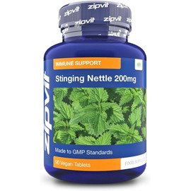 Zipvit Stinging Nettle Supplement, 200mg Per Tablet, 90 High Strength Vegetarian Tablets, Potent Antioxidant