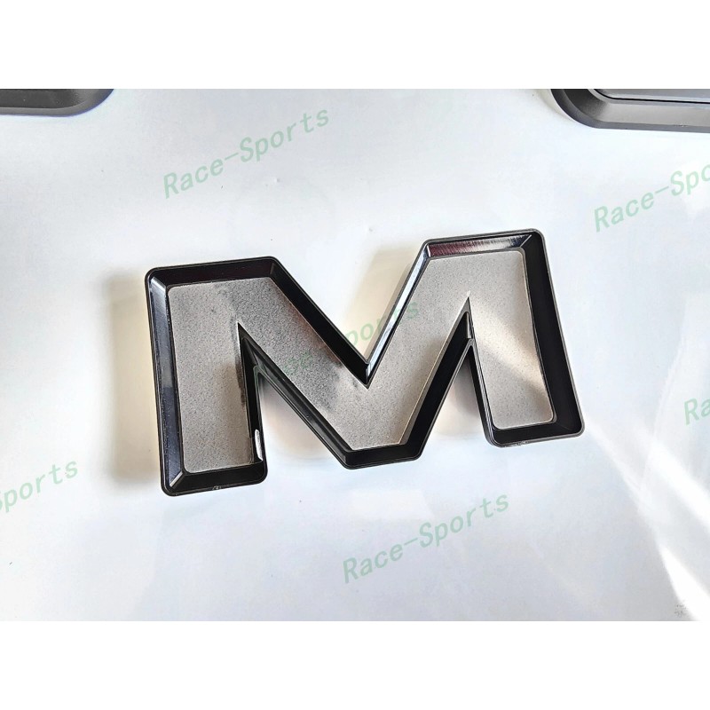 Auto GMC OVERLAY Rear Only Black White GMC Emblem 2019+
