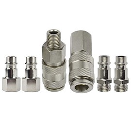 Air Line Compressor Connector Euro Fittings Quick Release Coupling Set FT011