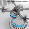 Obstacle Avoidance Drone Foldable HD Aerial Photography 4K Dual Lens