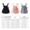 IDOPIP Baby Girls Tutu Dress Summer Sleeveless Princess Birthday Party