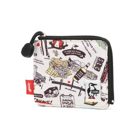 Chums CH60-3757 Men's L-Shaped Zip Wallet, multicolor