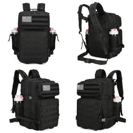 KXBUNQD Military 45L Tactical Assault Backpack 3 day assault pack with Molle Waterproof backpack Rucksack for Tactical Backpacks