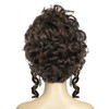 Brown Renaissance Wig Rococo Wigs Curly Colonial Baroque Wig