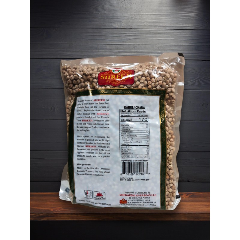 Kabuli Chana 4lb (Garbanzo Beans)
