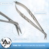 Spring Stitch Micro Scissors 5.5" with Extra Sharp Micro Fine