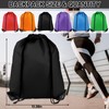 COIDEA Drawstring Backpack 6 Colors Drawstring Bags, Draw String Back