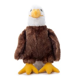 The Petting Zoo Bald Eagle Stuffed Animal, Gifts for Kids, Wild Onez Zoo Animals, Bald Eagle Plush Toy 9 inches
