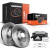 A-Premium 11.81 inch(300 mm) Front Vented Disc Brake Rotors +