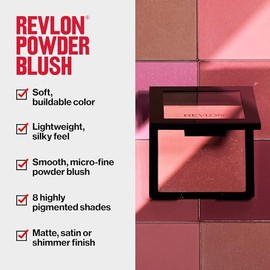 Revlon Powder Blush Naughty Nude, 5 oz.