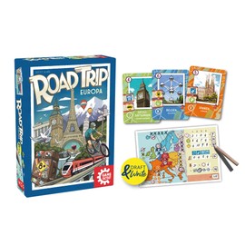 Game Factory Road Trip Europe 646292 Card Game from 8 Years