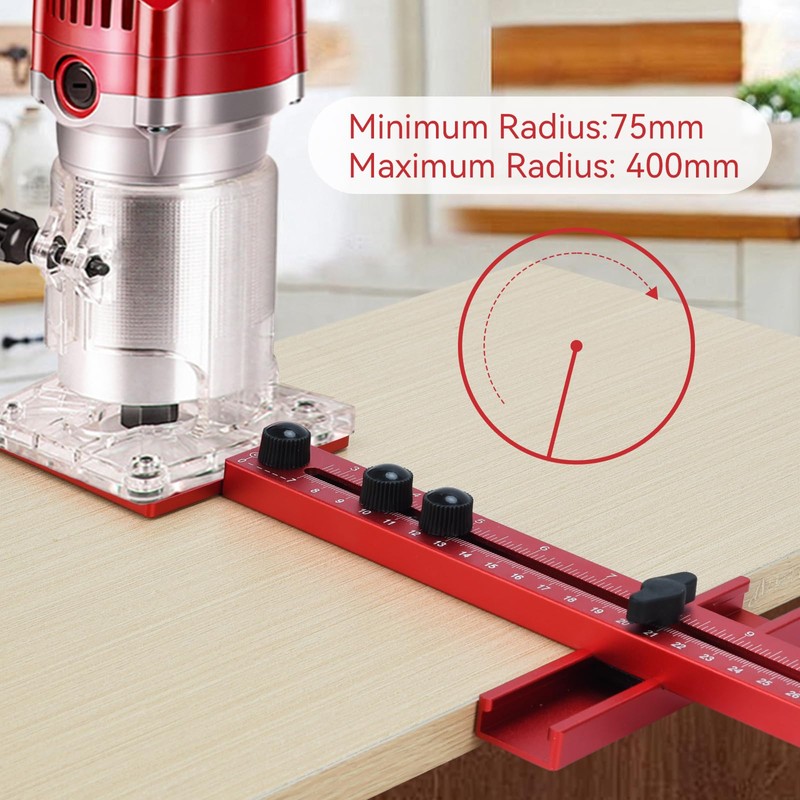 4 in 1 Router Milling Groove Bracket, Aluminum Alloy Router