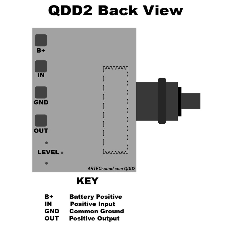 Artec QDD2 Quadra Distortion Driver Effects Board