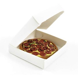 Melody Jane Dollhouse Pepperoni Pizza in Box Take Away Fast Food Kitchen Cafe Accessories