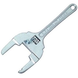Adjustable Slip Lock Nut Wrench, Fits 1-Inch to 3-Inch For Removing/Tightening Drainage Slip Nuts