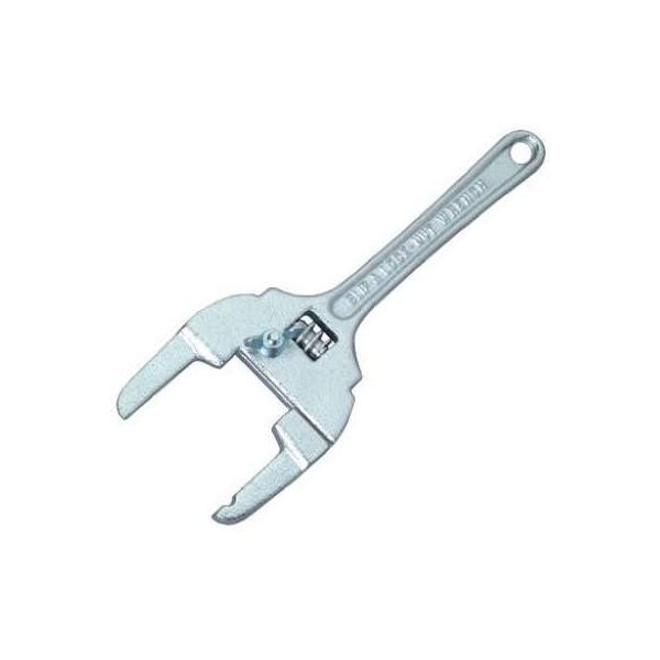 Adjustable Slip Lock Nut Wrench, Fits 1-Inch to 3-Inch For