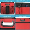 Simple Deluxe Trunk Organizer for Car/SUV/Truck, Collapsible 2 Compartment 50L