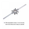 sourcing map Die Stock Handle Wrench Set, M8 x 1.25