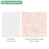 M METERXITY 152-Sheet Korean Cotton Wrapping Flower Paper, 11.8 Inch/