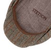 Stetson Hatteras Herringbone Stripe Flat Cap - Striped Hat -