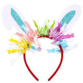 Vsiozian Easter Headbands for Women Cute Bunny Ears Headband Easter Accessories